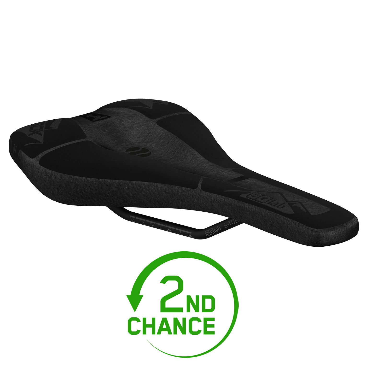 Picture of SQlab Saddle 6OX Infinergy Ergowave Active 2.1 S-Tube - black - 2nd Choice