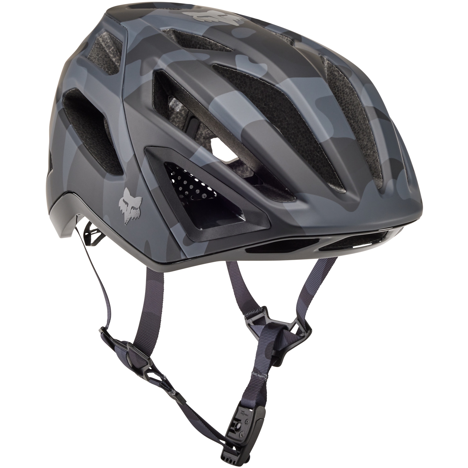 Picture of FOX Crossframe Pro Camo MTB Helmet - black camo