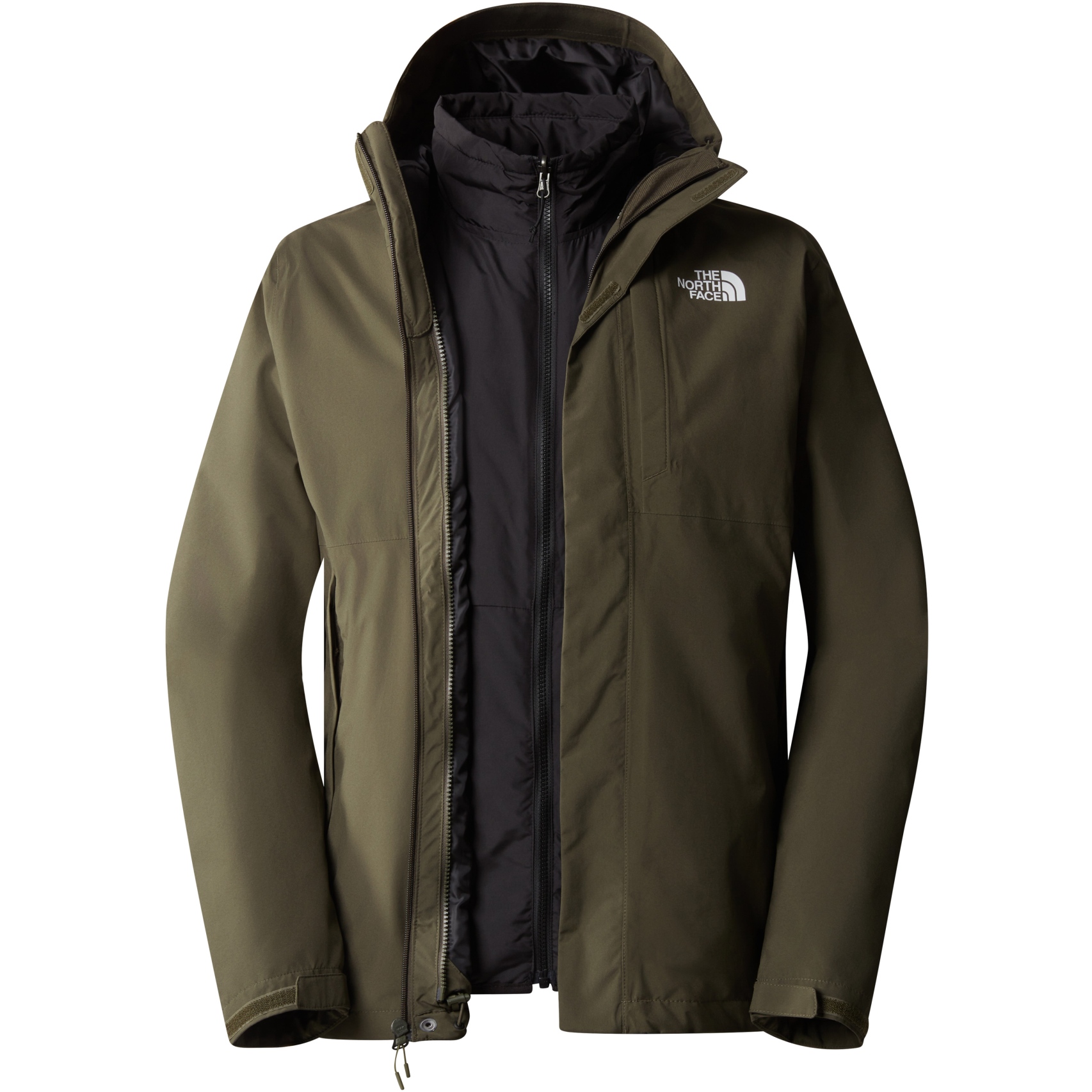 Picture of The North Face Men&#039;s Carto Triclimate Jacket - New Taupe Green/TNF Black