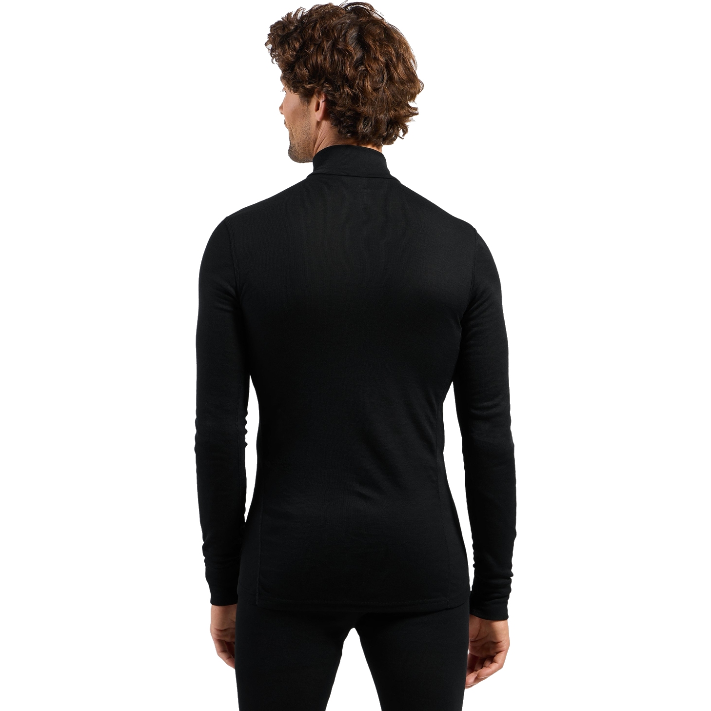 Tシャツ・カットソー ODLO FW24 HALF ZIP BASE LAYER (196282 15000) Odlo Active Warm Half-Zip Turtleneck Long-Sleeve Base Layer