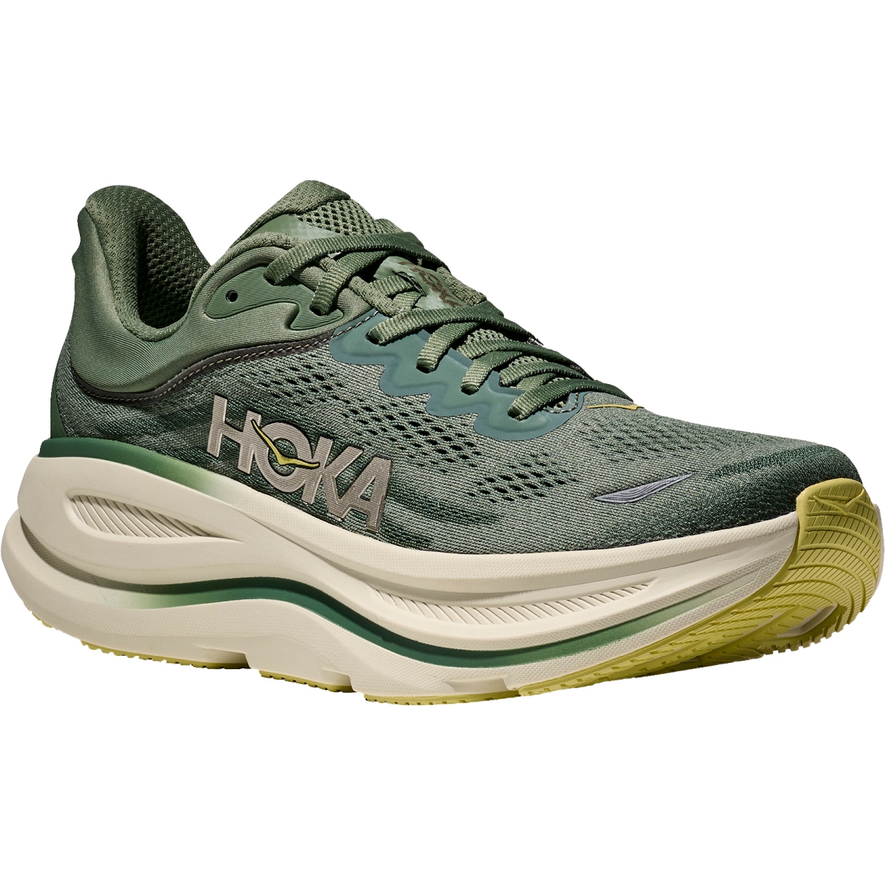 Bild von Hoka Bondi 9 Laufschuhe Herren - succulent / fern
