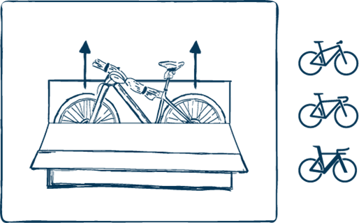 Bike assembling – lifting the Bike out of the shipping box