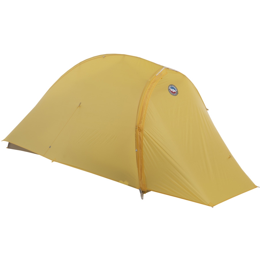 Picture of Big Agnes Fly Creek HV UL1 Bikepack Solution Dye Tent - yellow/greige