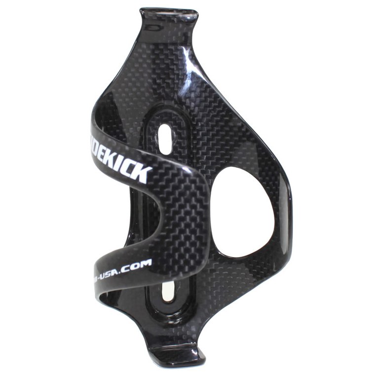 XLAB Sidekick Cage Carbon Bottle Cage - black/carbon | BIKE24