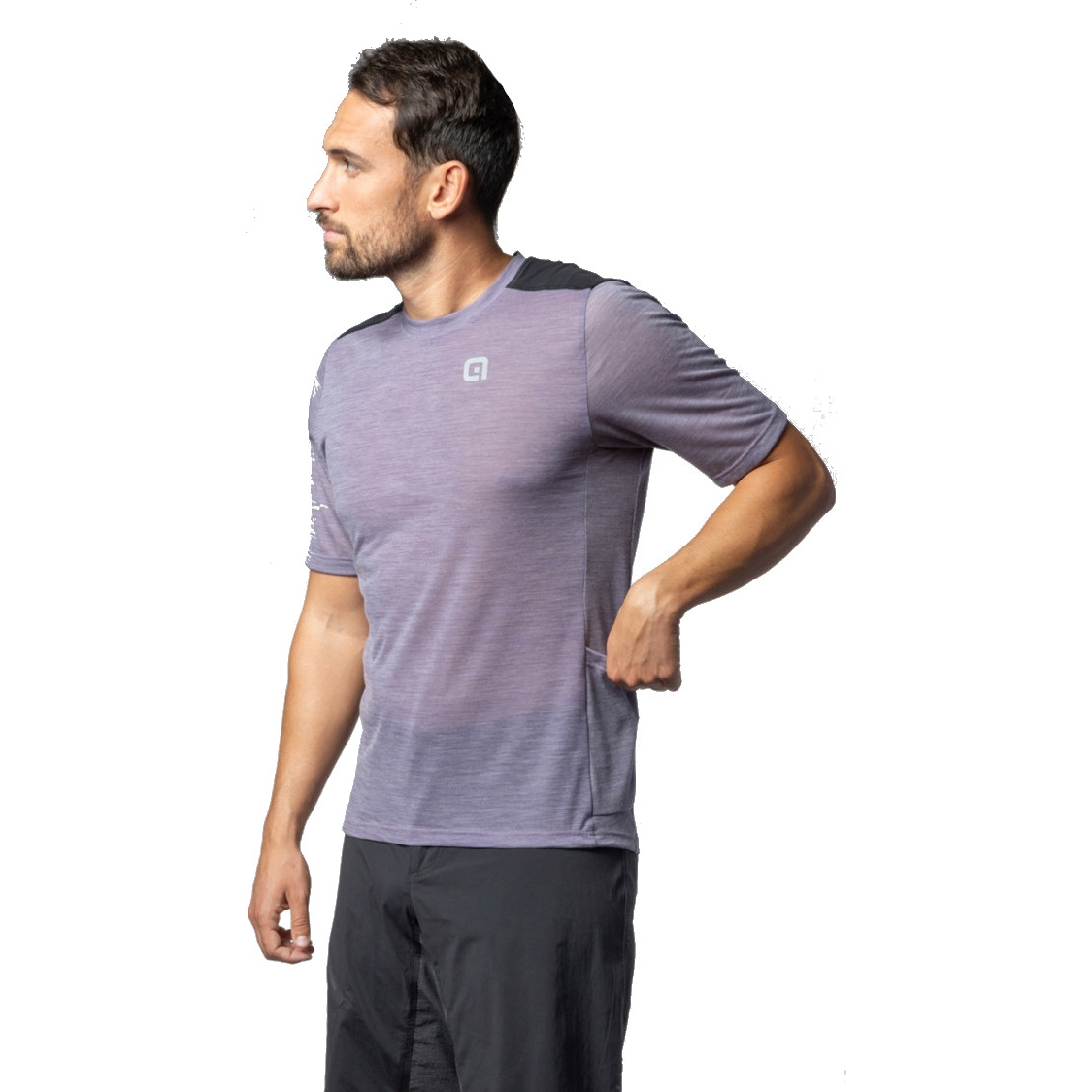 Bild von Alé E-BIKE OFF ROAD Sonora Radtrikot Herren - blackberry/purple