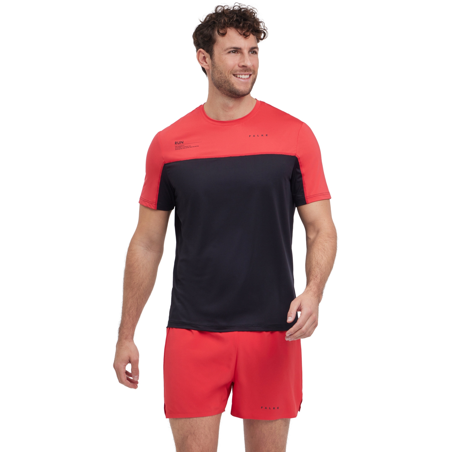 Produktbild von Falke RU Heat T-Shirt Herren - bloody mary 8177