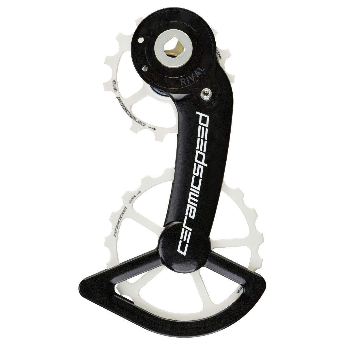 Bild von CeramicSpeed OSPW Schaltungsrädchen System - für SRAM Rival AXS (12s) | 15/19 Zähne | Beschichtete Lager | Cerakote Limited Edition - weiß