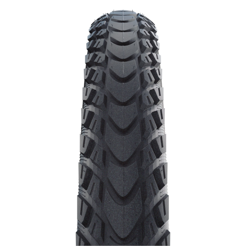 Pneu Schwalbe Marathon Mondial 26x2.00 – RaceGuard – Noir Bande Réfléchissante – Neuf