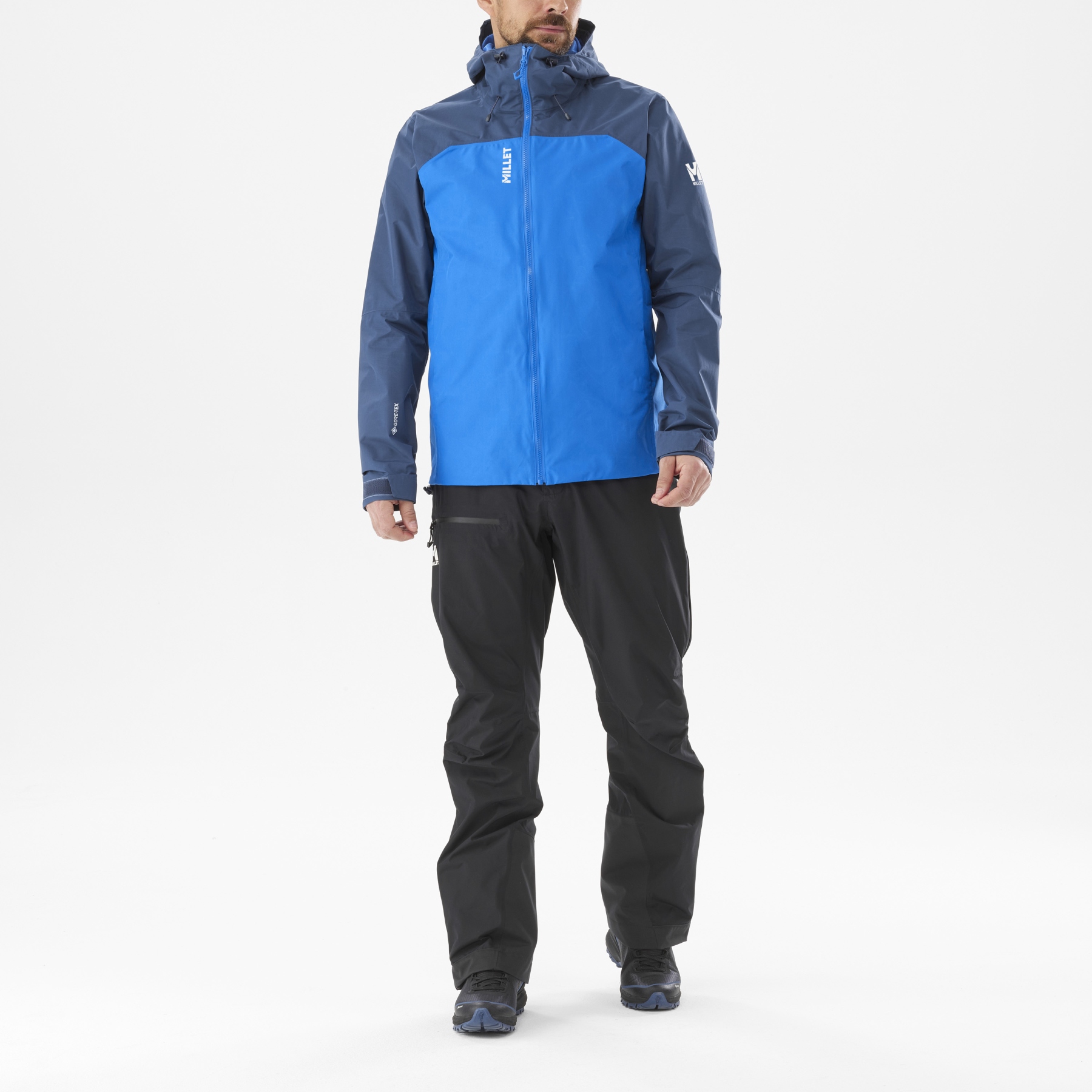 ジャケット・アウター MILLET GORE-TEX mountain parka ew2 Millet Seneca Gore-Tex 2L Jacket Men - Icon Blue/Dark Denim | BIKE24