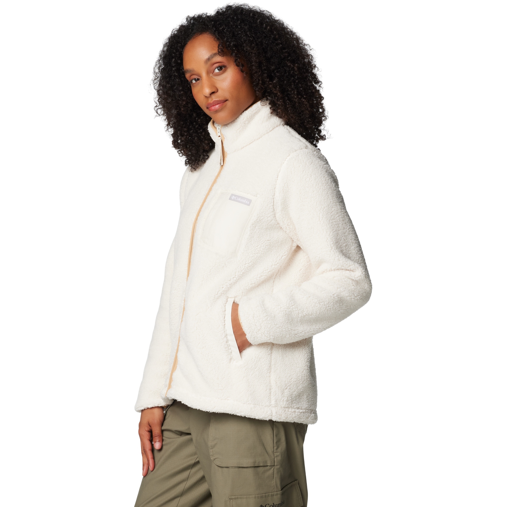 Columbia West Bend Full Zip II Jacket Women - Chalk | BIKE24