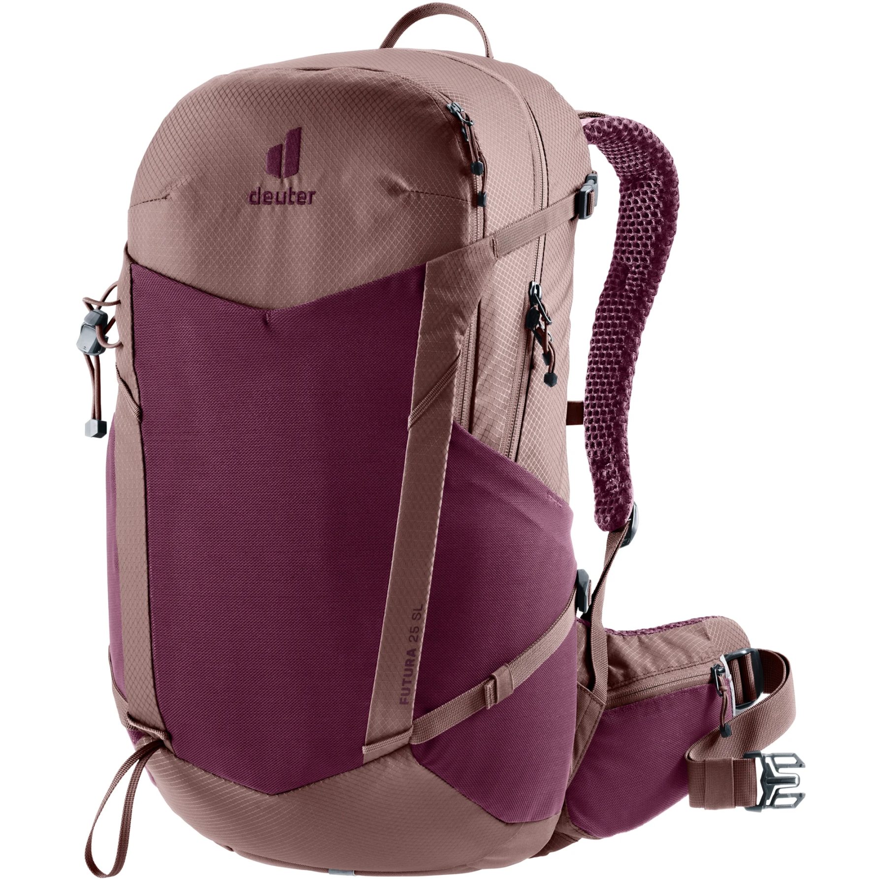 Deuter Navajo 23 SL Purple/Burgundy Hiking Backpack with Rain Cover Buy backpacks for outdoor adventures online – deuter | Buy  main image 3