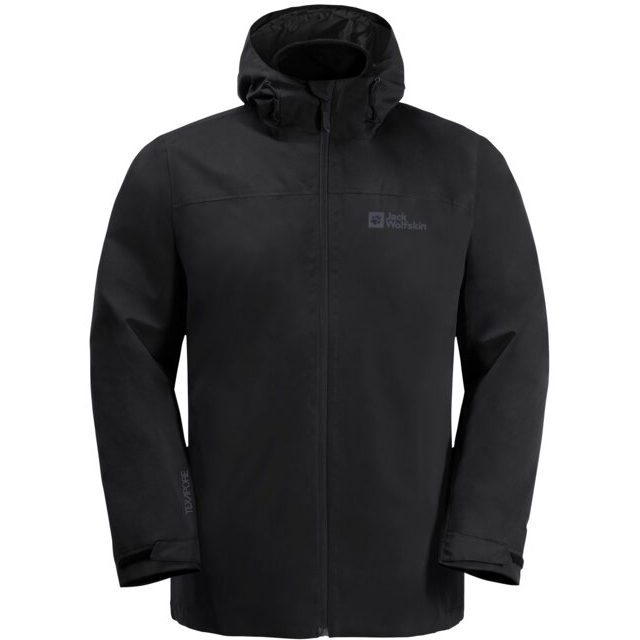 Jack Wolfskin Taubenberg 3In1 Jacket - black