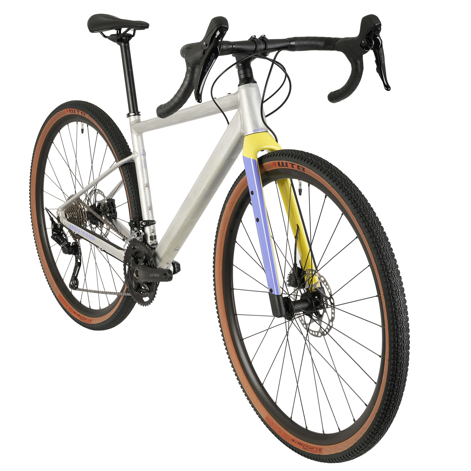 Produktbild von BMC URS AL TWO - Gravel Bike - raw alloy / yellow