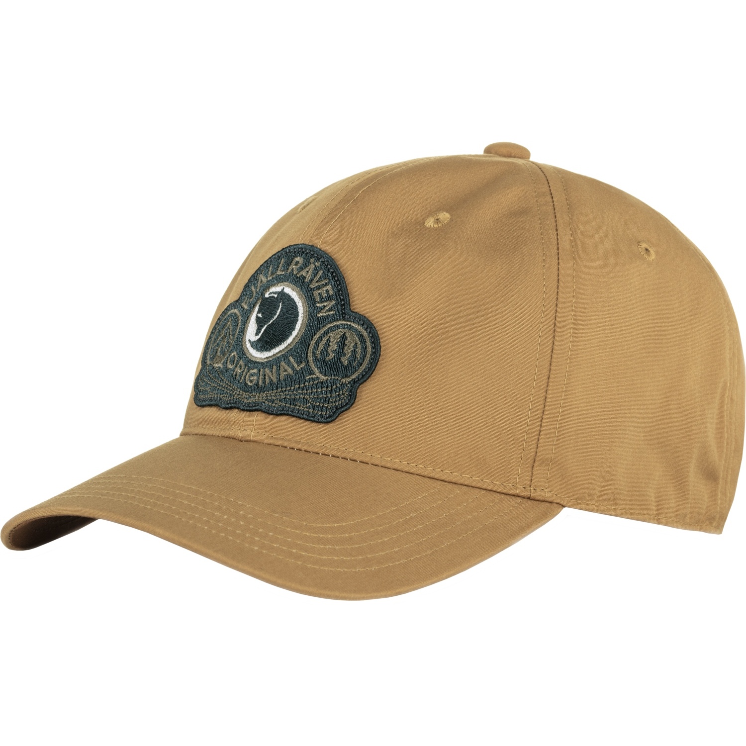 Picture of Fjällräven Classic Badge Cap - buckwheat brown