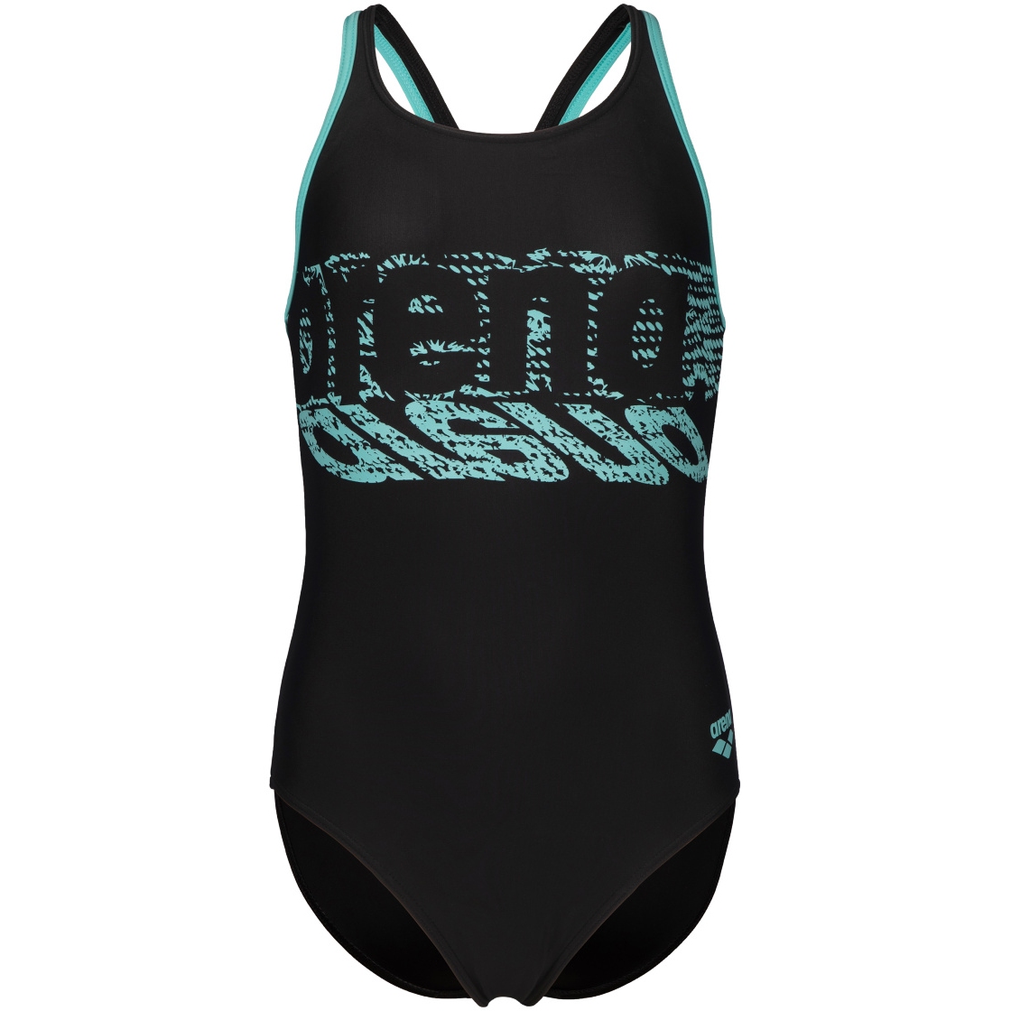 Maillot De Bain Fille Arena Prism - Dos En V, Résistant Au Chlore, Tissu Recyclé, UPF 50+