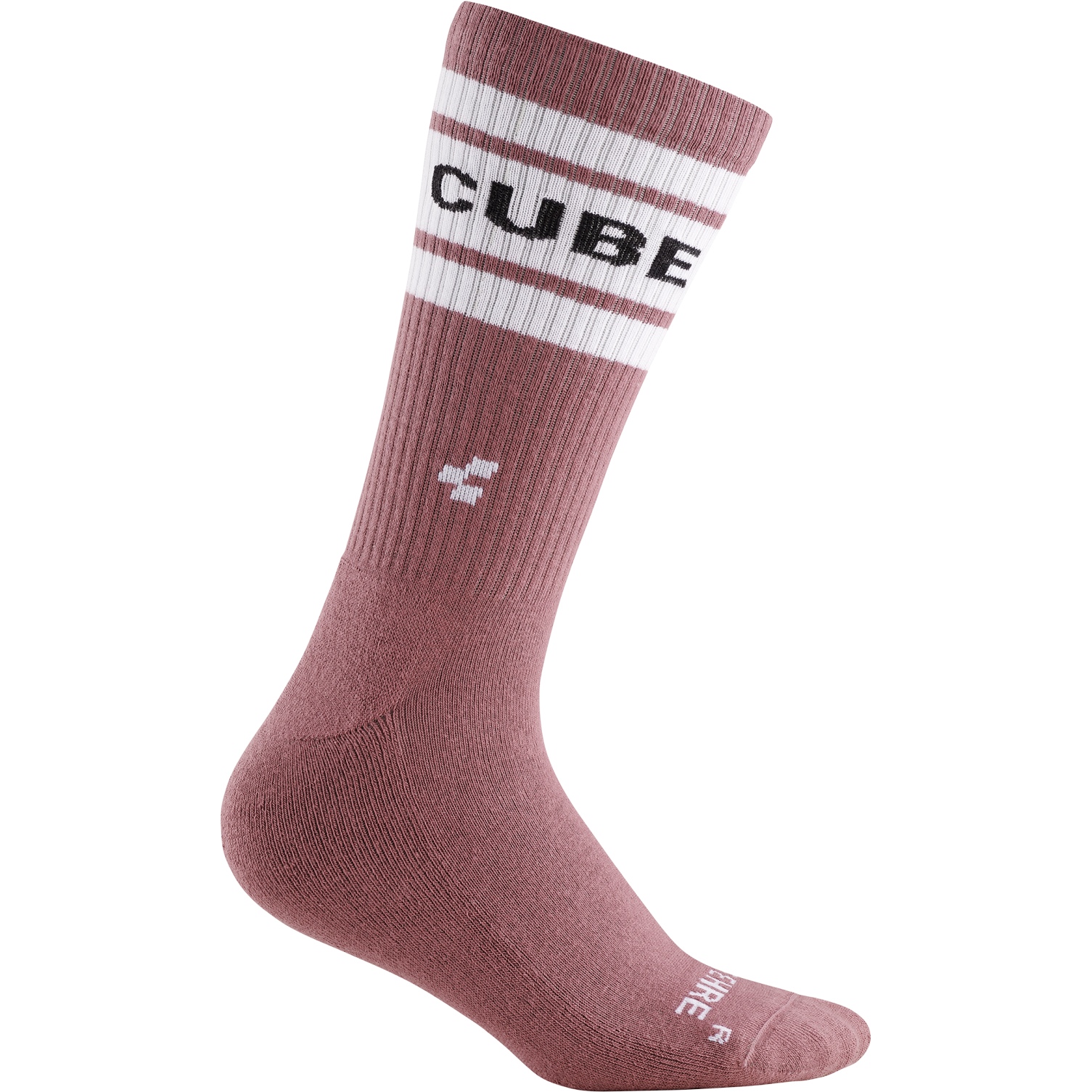 Image of CUBE After Race High Cut Socks - light red