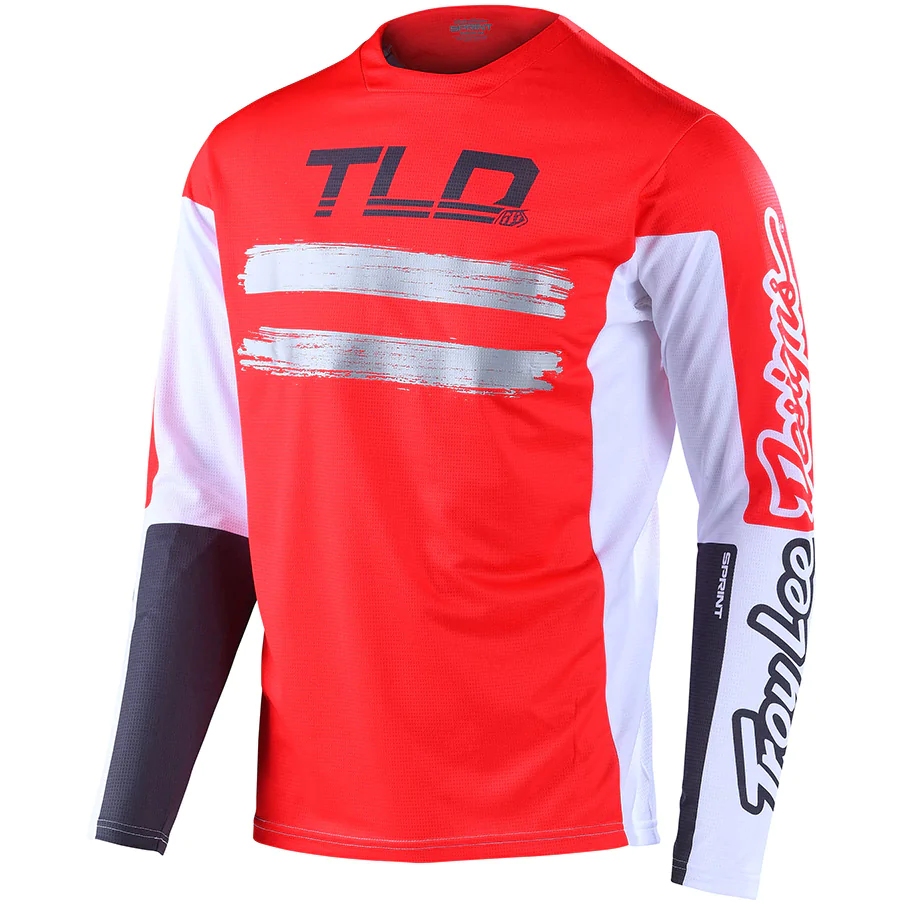 Foto van Troy Lee Designs Sprint Jersey Youth - marker red / charcoal
