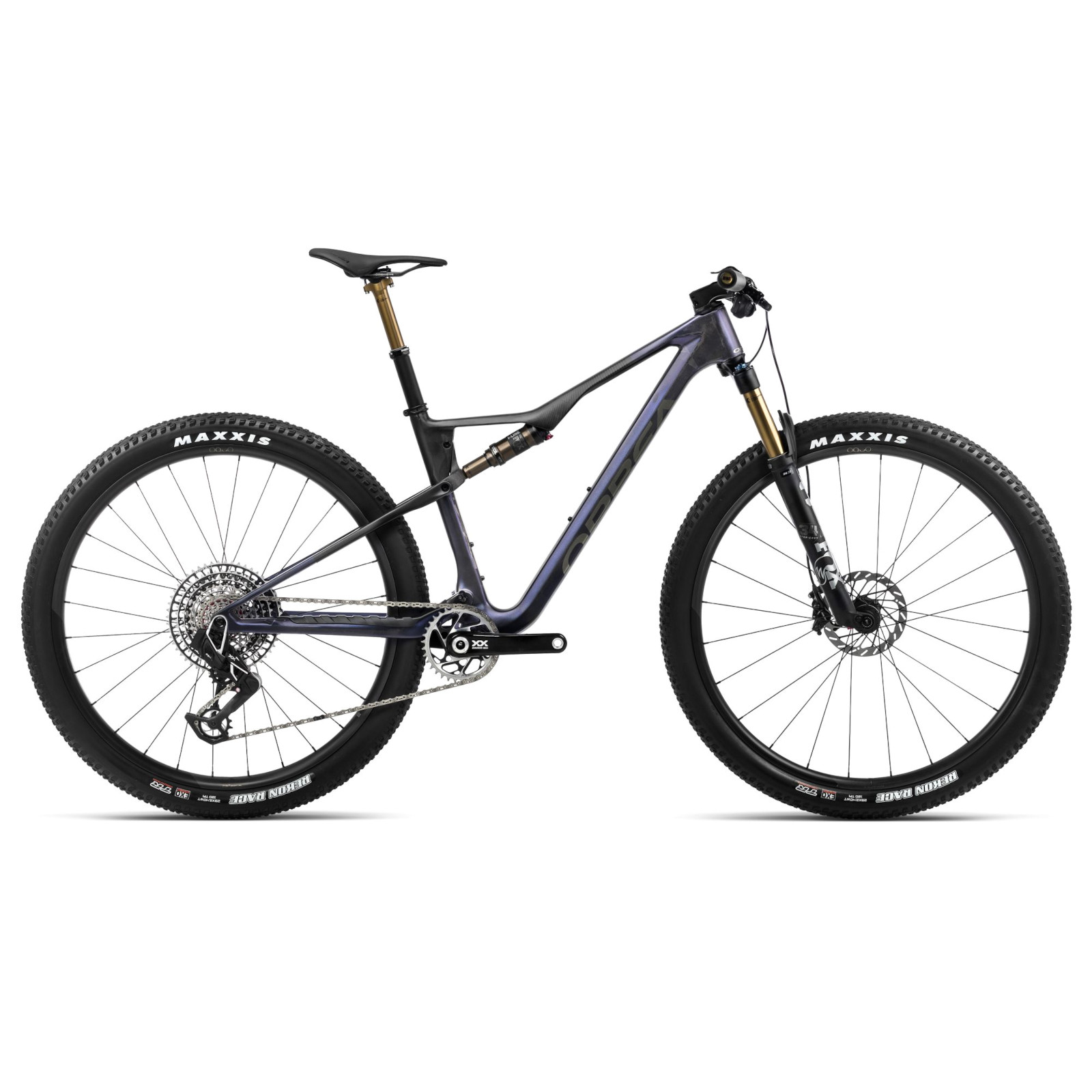 Orbea OIZ M LTD XX AXS Mountain Bike 2024 Tanzanite Carbon Carbon matt