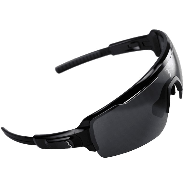 Picture of BBB Cycling Commander BSG-61 Glasses - glossy black | smoke + clear + yellow