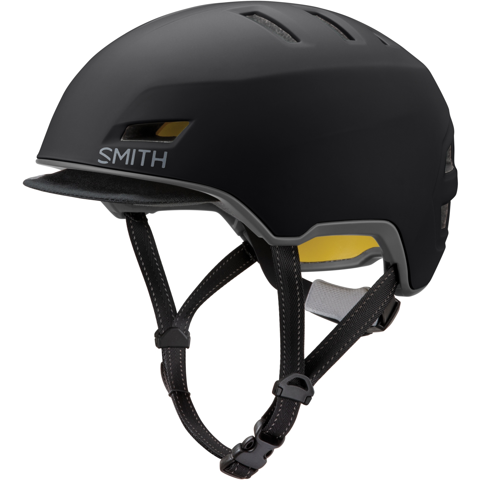 Produktbild von Smith Express MIPS Helm - Black Matte Cement