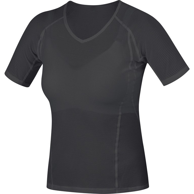Produktbild von GOREWEAR Base Layer Shirt Damen - schwarz 9900
