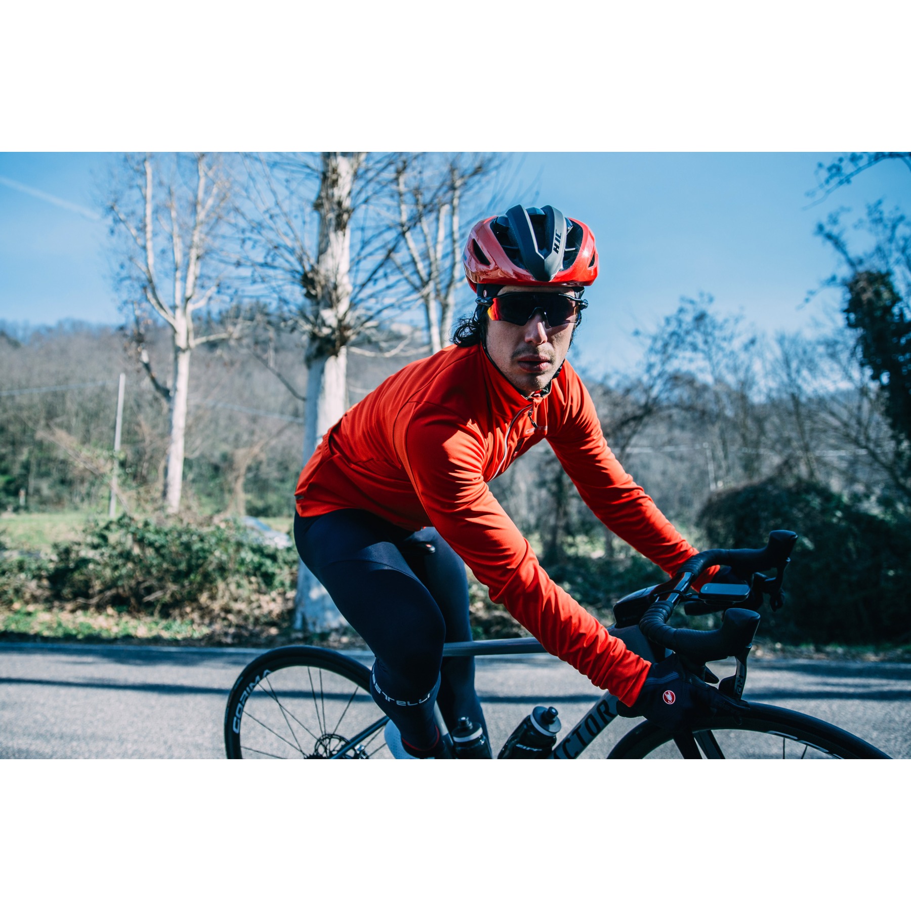 Cortavientos y impermeables de ciclismo para hombres - Castelli Cycling