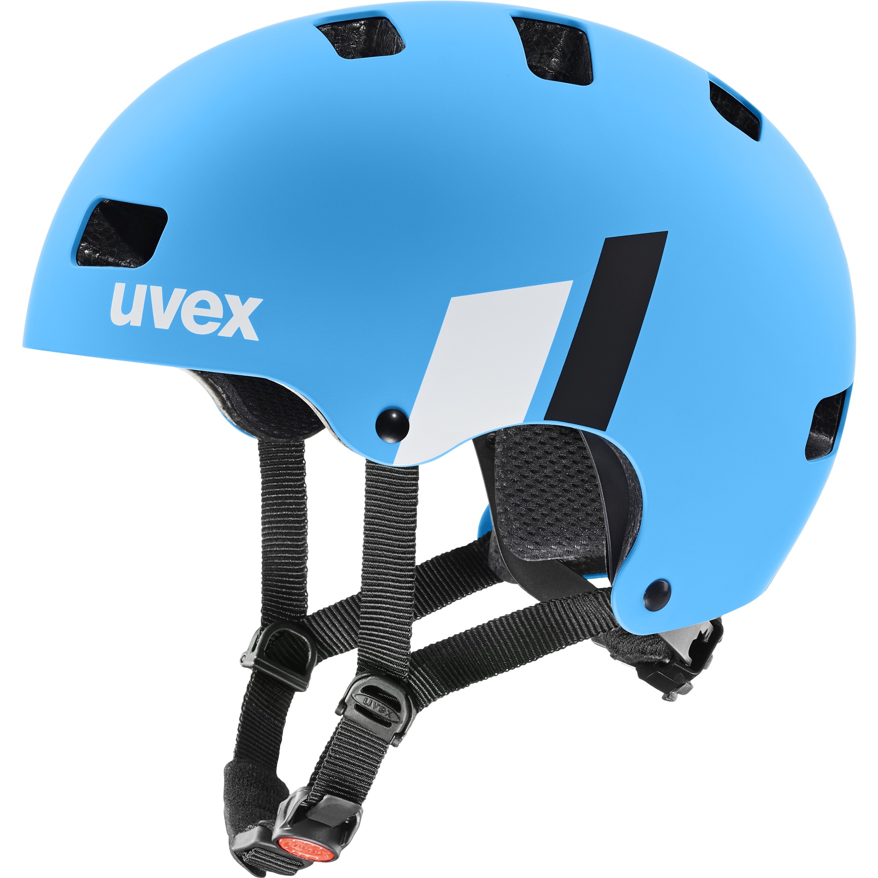 Picture of Uvex kid 3 cc Kids Helmet - blue-white matt