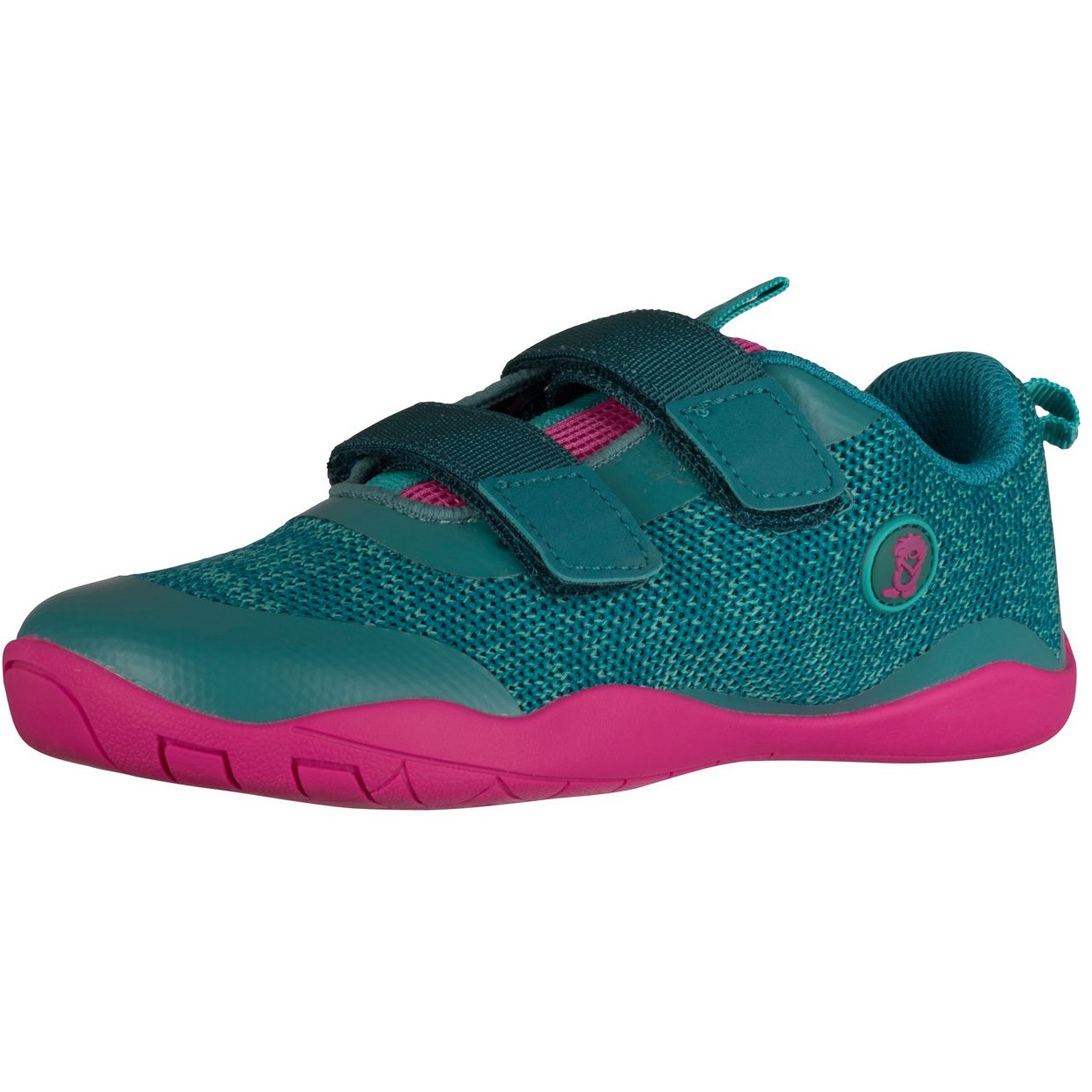 Foto de Trollkids Zapatillas Barefoot Niño - Eikefjord Hiker - Smaragd/Rubine