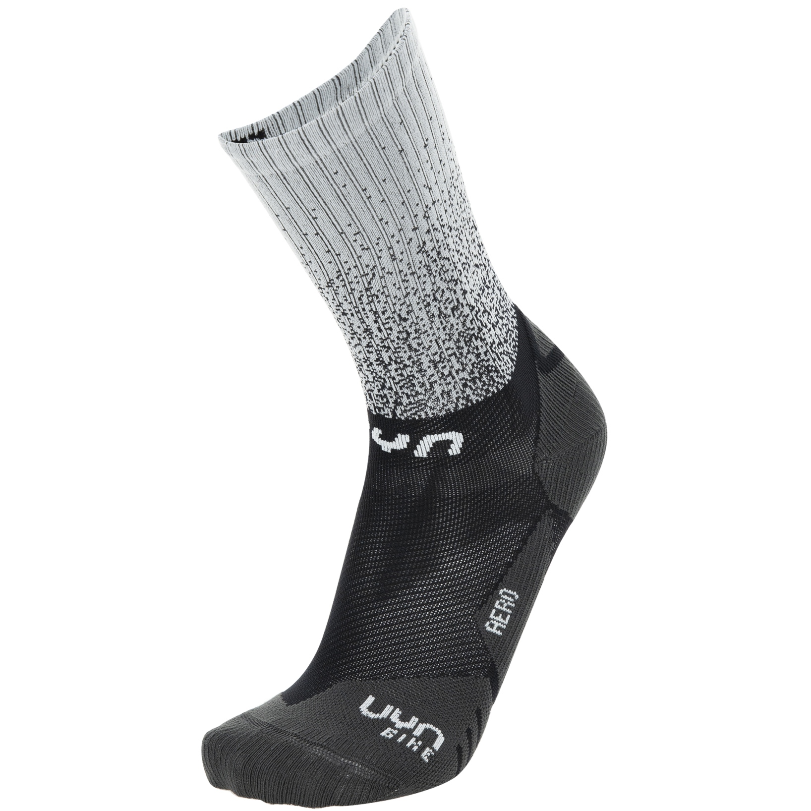 Picture of UYN Cycling Aero Socks Men - Black/White
