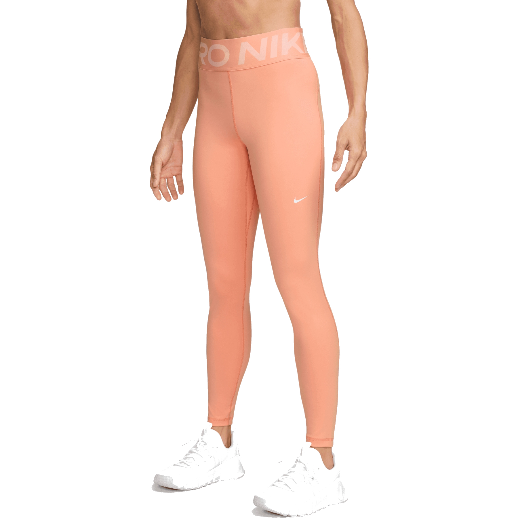 Produktbild von Nike Pro Sculpt Tights Damen - apricot agate/white FV7382-844