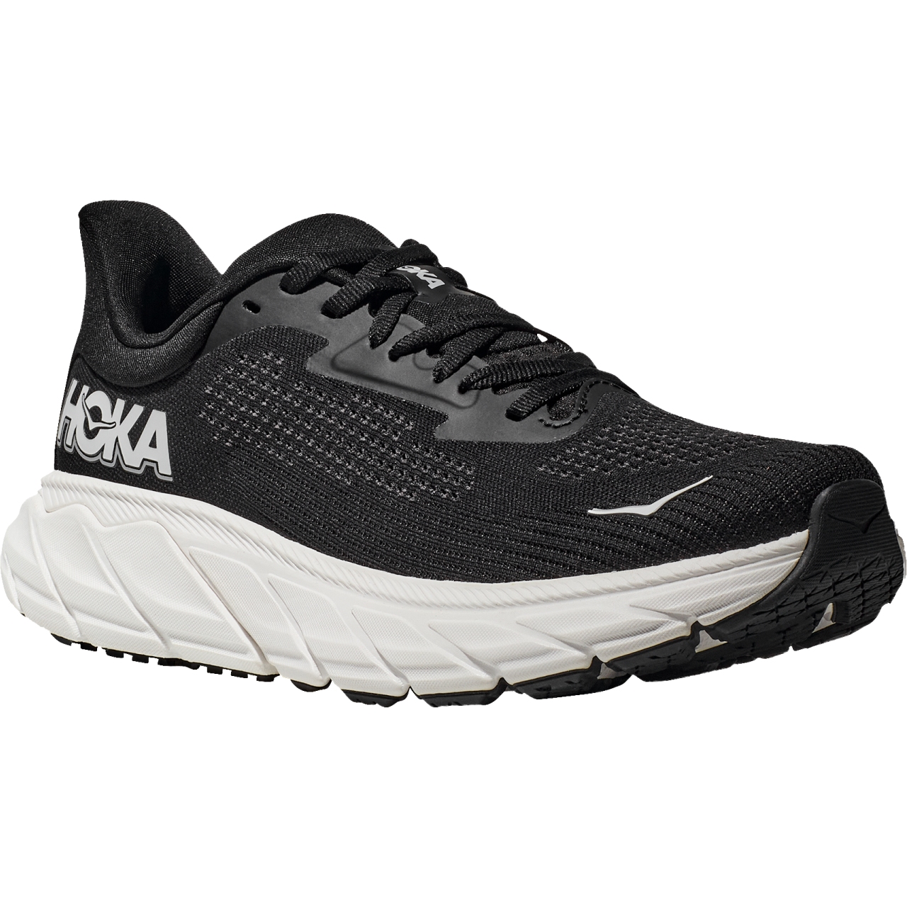 Picture of Hoka Arahi 7 Wide Running Shoes Women - black / white