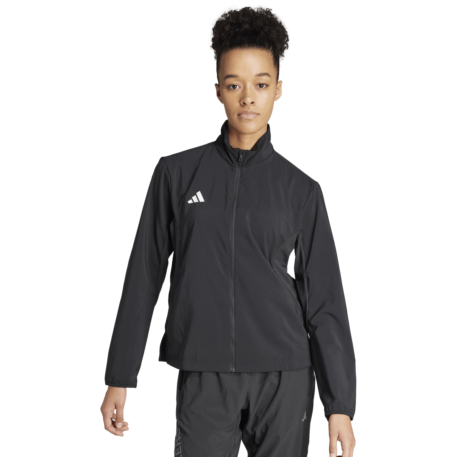 женская куртка для бега adidas Adizero Essentials - черный IT7595