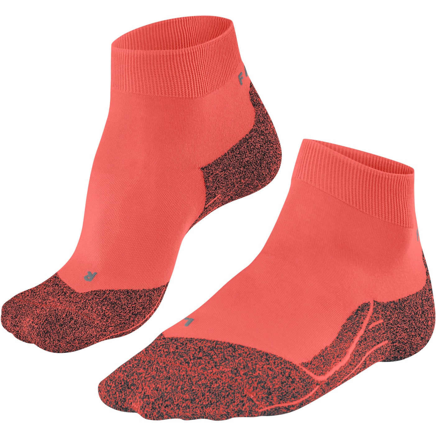 Женские легкие короткие носки для бега Falke RU4 - коралловый 8017
