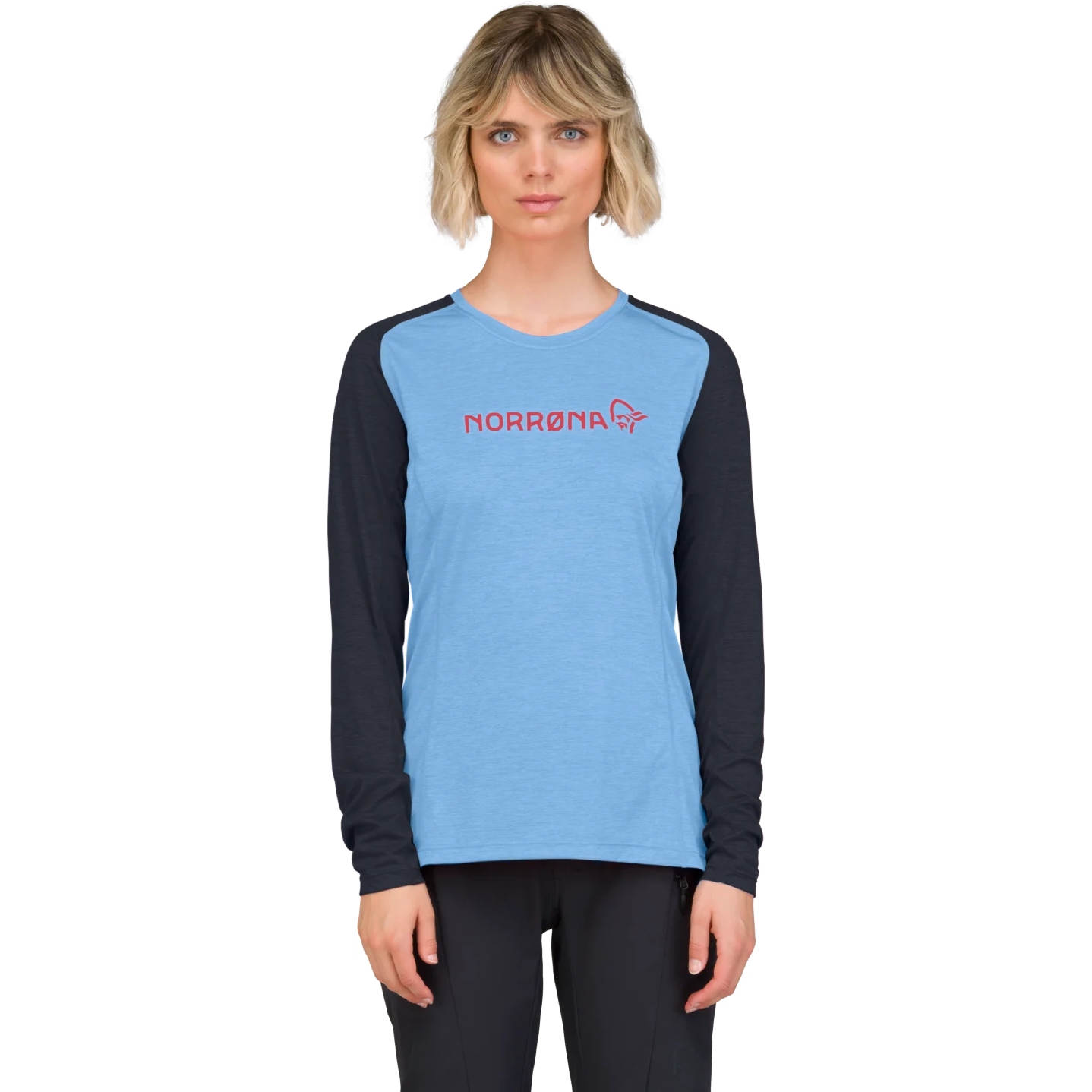 Produktbild von Norrona fjørå equaliser lightweight Langarmshirt Damen - Frozen Fjord