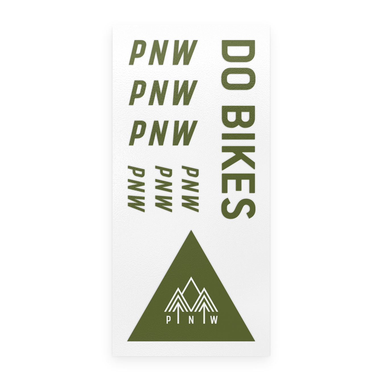 Picture of PNW Components Loam Transfer Decal Kit - moss green