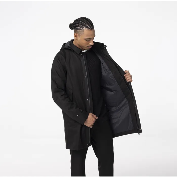 AGU Urban Outdoor Mac Winter Regenmantel Herren schwarz BIKE24