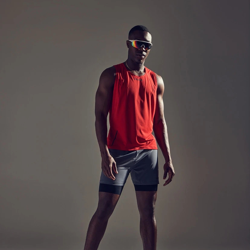 Short De Course Homme Gore Wear Concurve 5 - Vert Ardoise, Taille M - Neuf Avec étiquettes