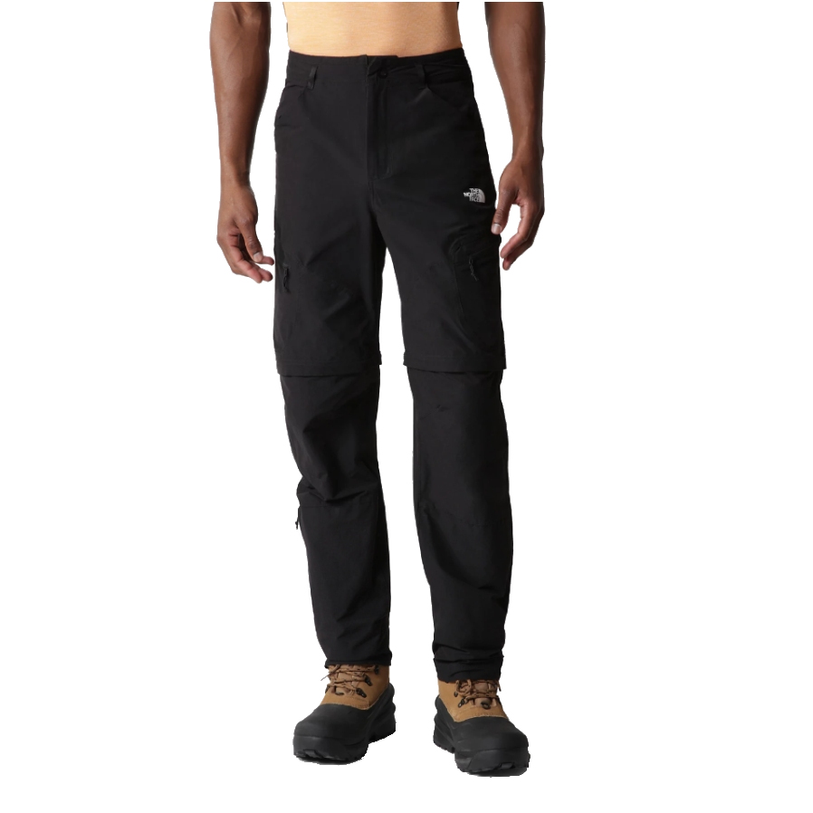 Picture of The North Face Men&#039;s Exploration Convertible Regular Tapered Pants - TNF Black