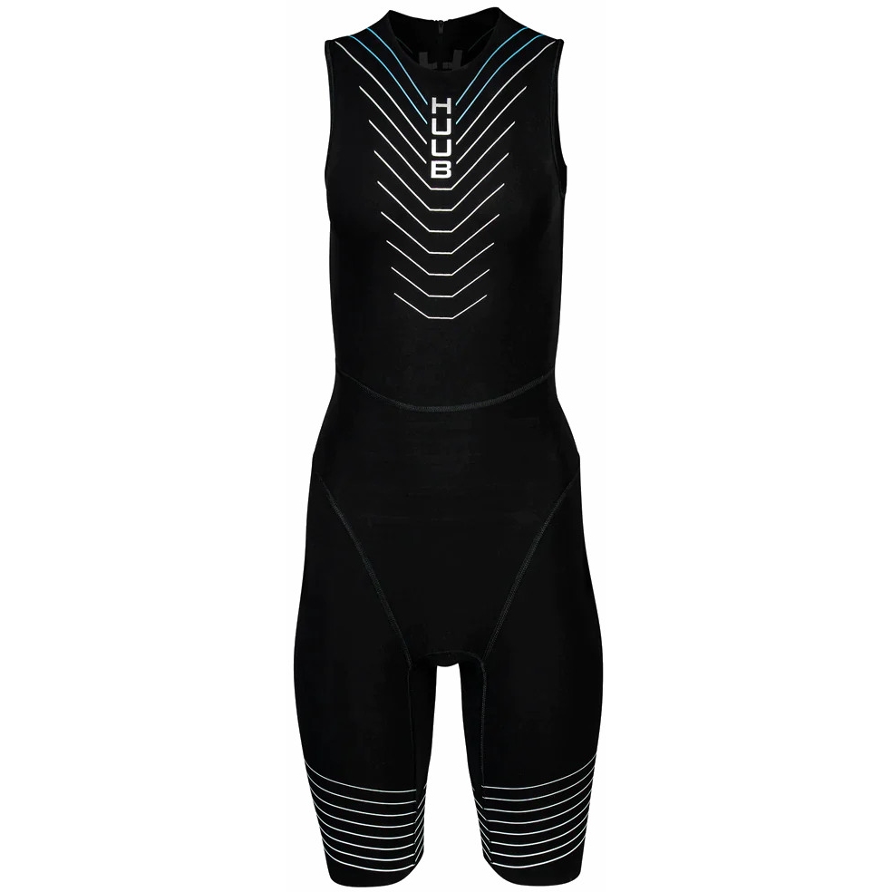 Picture of HUUB Design Pinnacle Swimskin Men - black/blue/silver