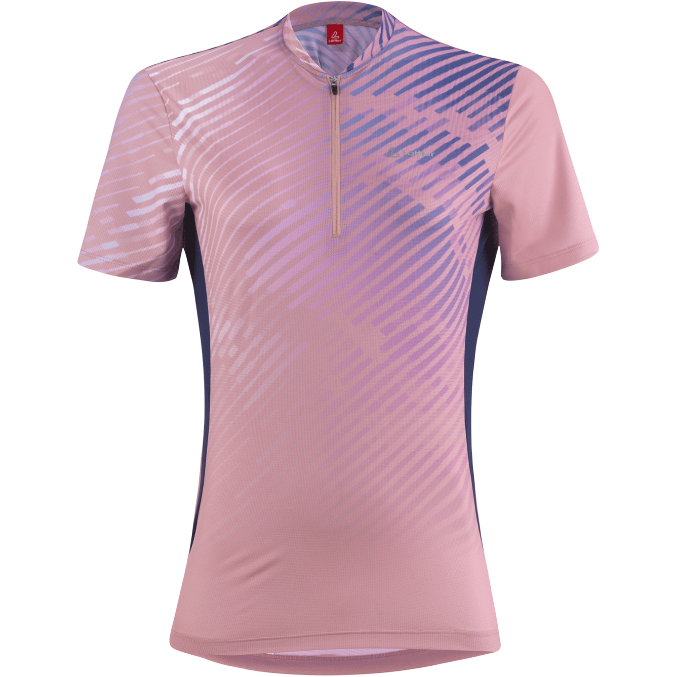 Produktbild von Löffler Anemon Half Zip Bike T-Shirt Damen - rosanne 523