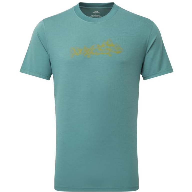 Picture of Mountain Equipment Groundup Skyline Tee Men ME-007325 - fern