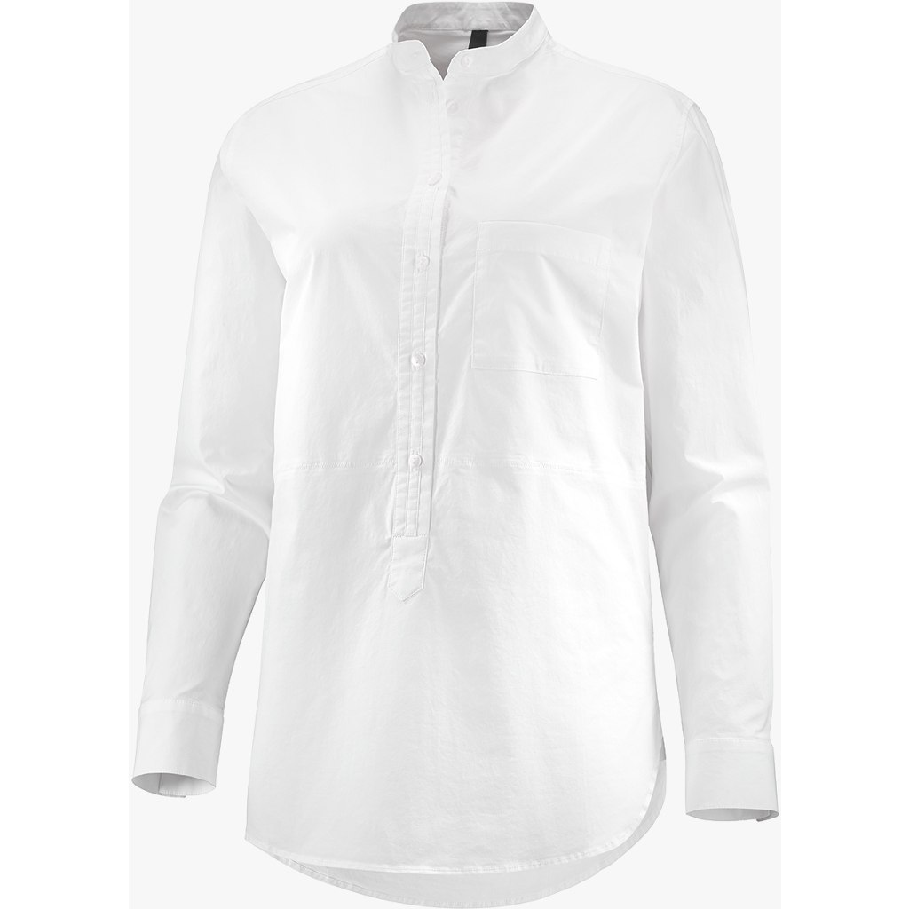 Produktbild von Katusha BLOUSE shirt LS Damen Bluse - white