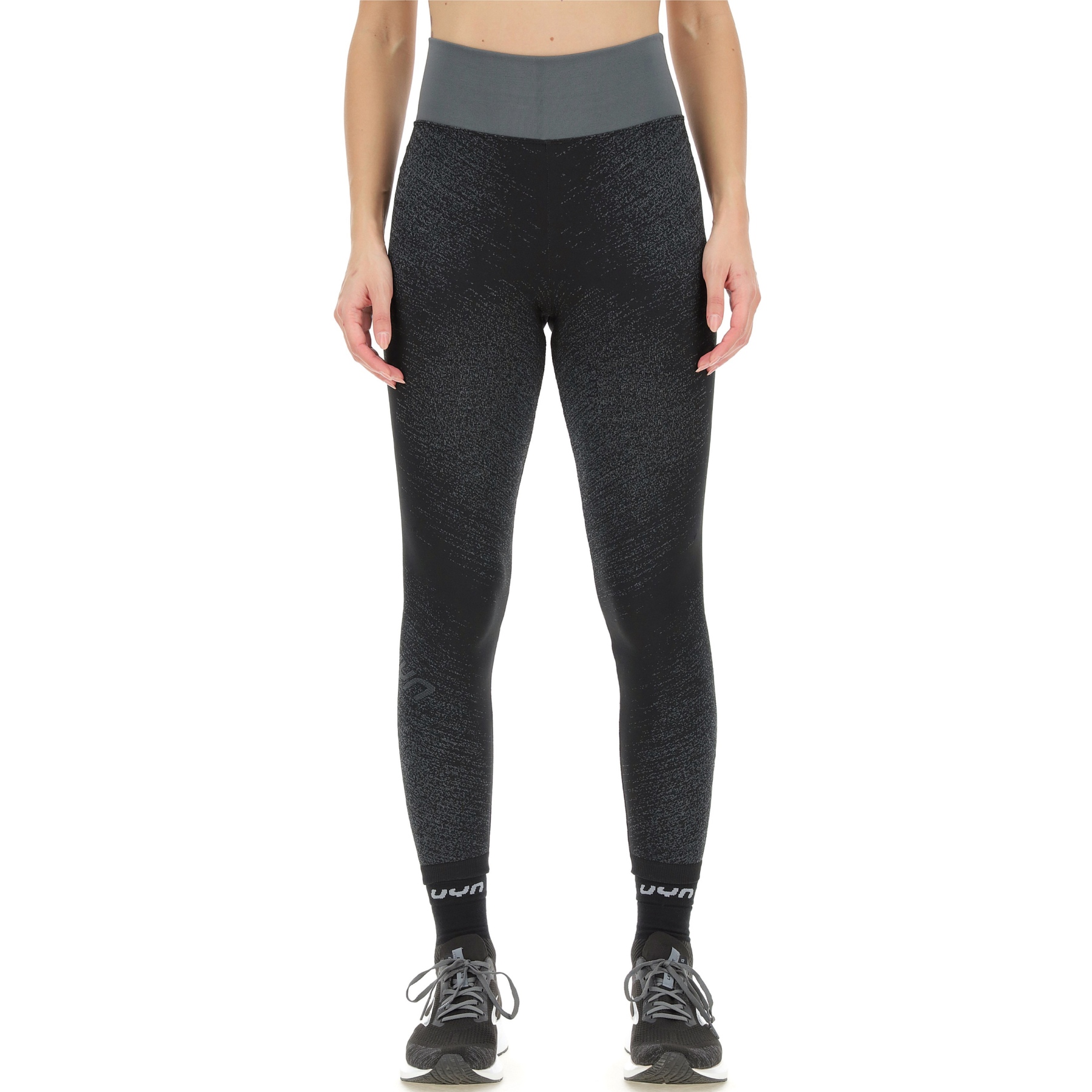 Picture of UYN Running Exceleration Pants Women - Black/Cloud