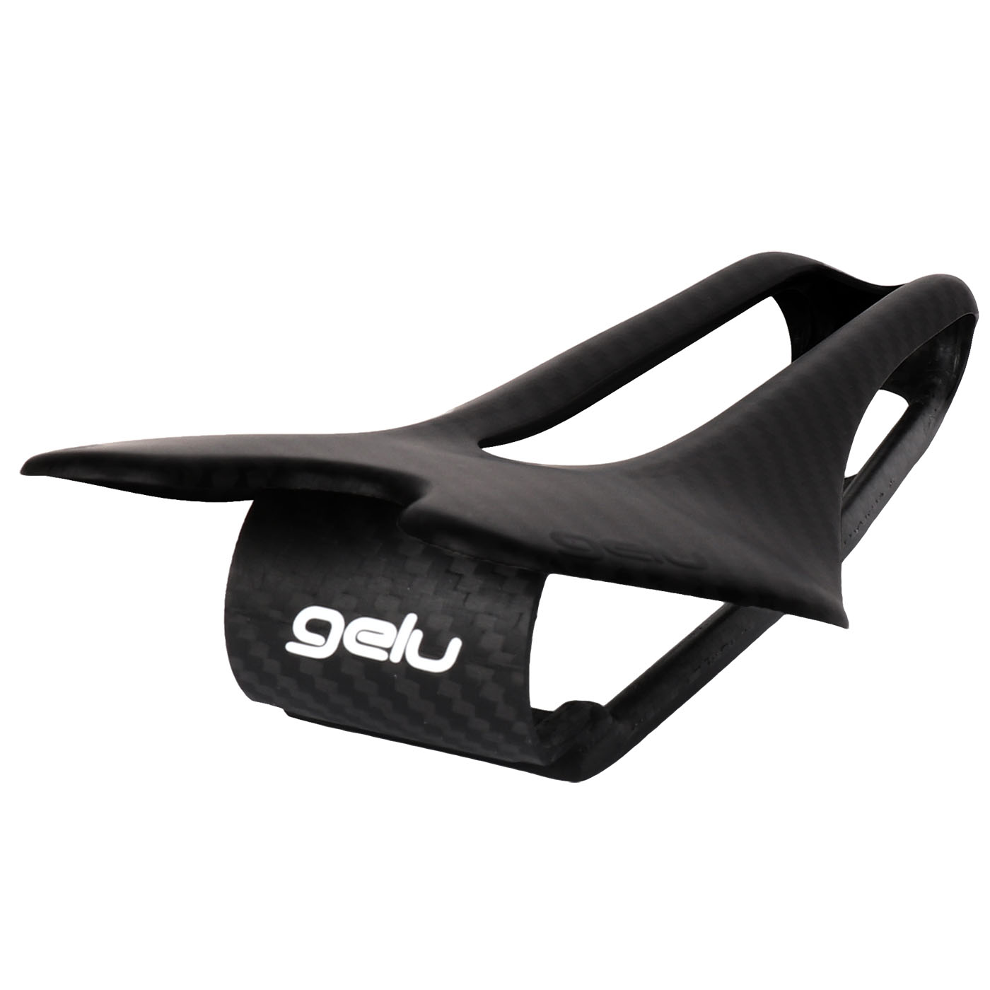 Gelu F1 Carbon Saddle - black Logos | BIKE24