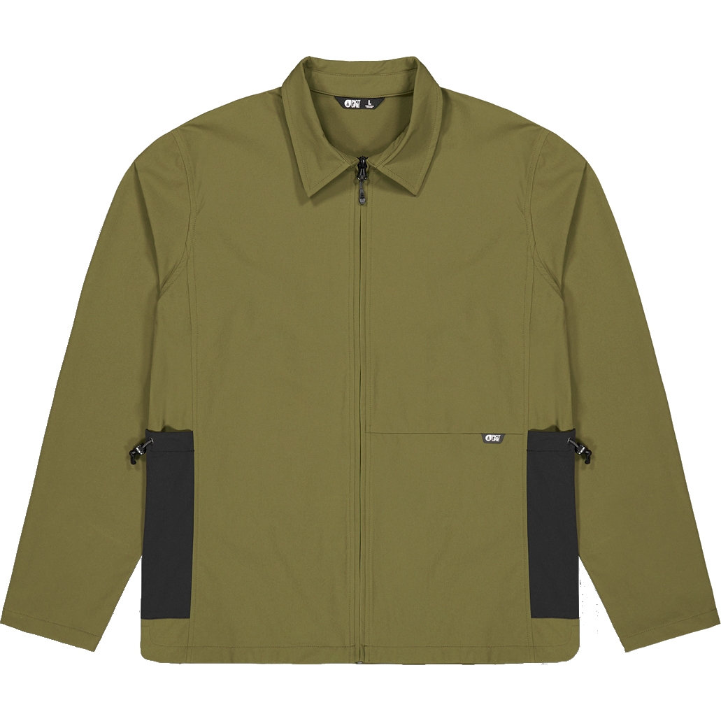 Produktbild von Picture Outif Zip Langarmshirt Herren - Tobacco