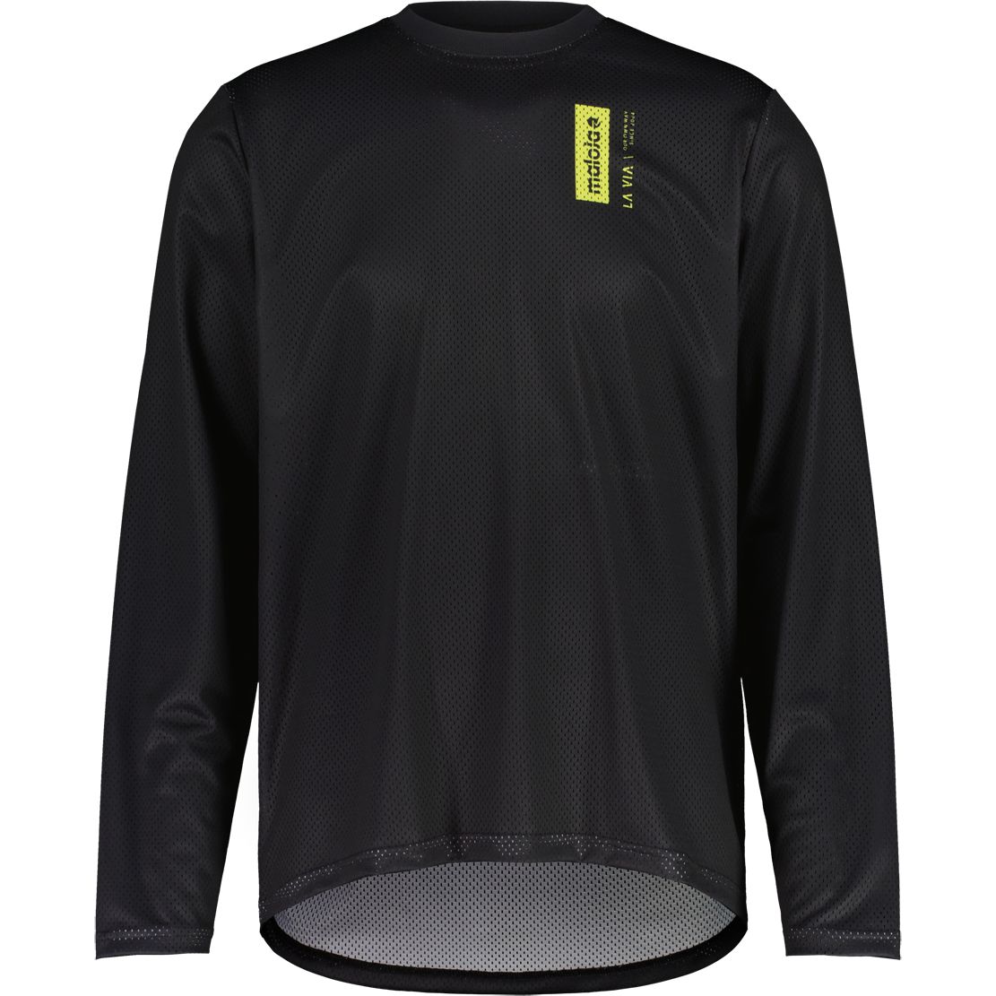 Produktbild von Maloja PfeifferkogelM. Dirt Langarmshirt Herren - deep black multi 8862