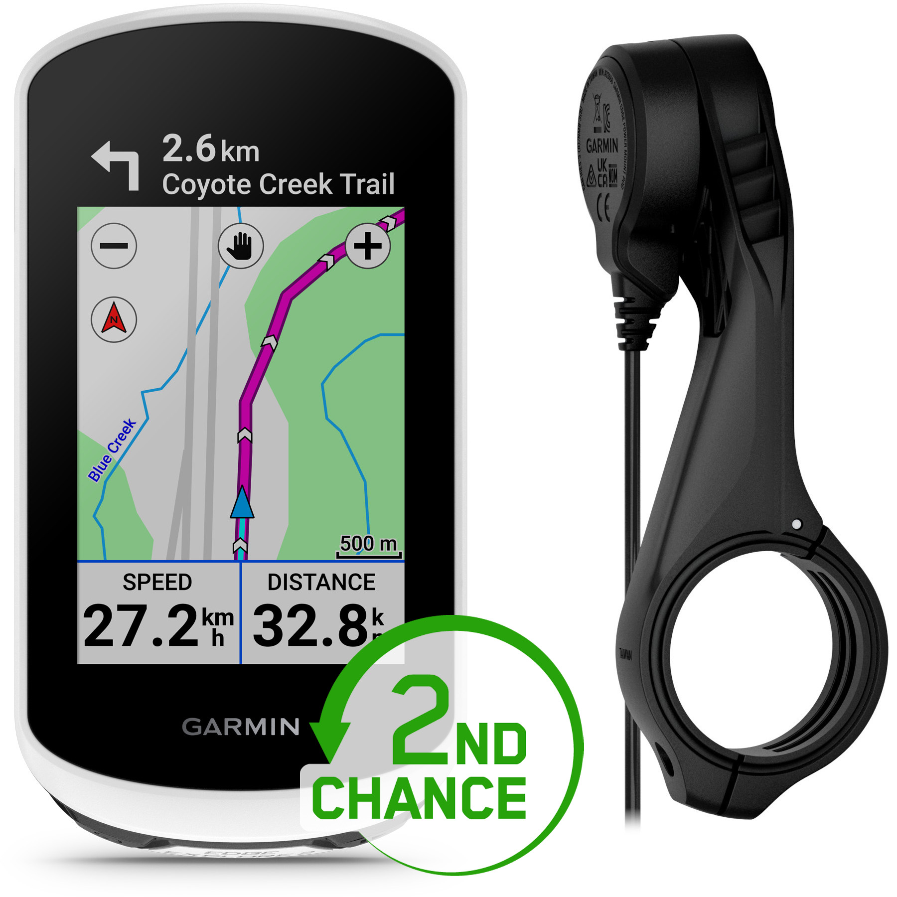 Garmin Edge Explore 2 Power Mount Bundle GPS Cycling
