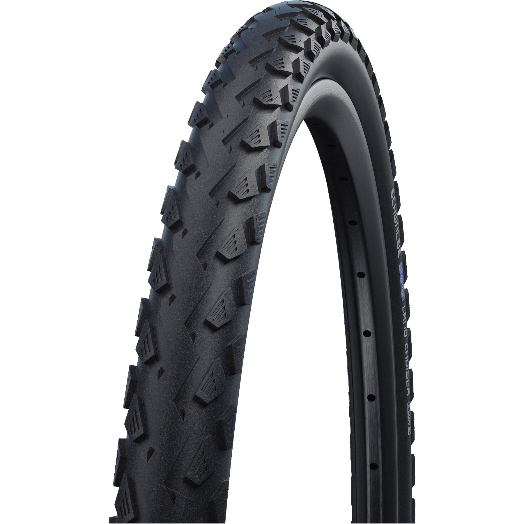 Image of Schwalbe Land Cruiser Wire Bead Tire - Active | SBC | K-Guard - 26" | Black