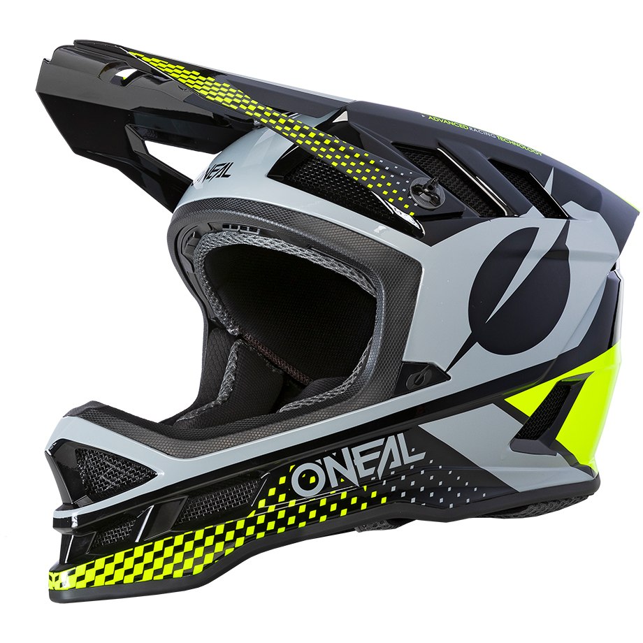 Picture of O&#039;Neal Blade Polyacrylite Helmet - ACE black/neon yellow/gray