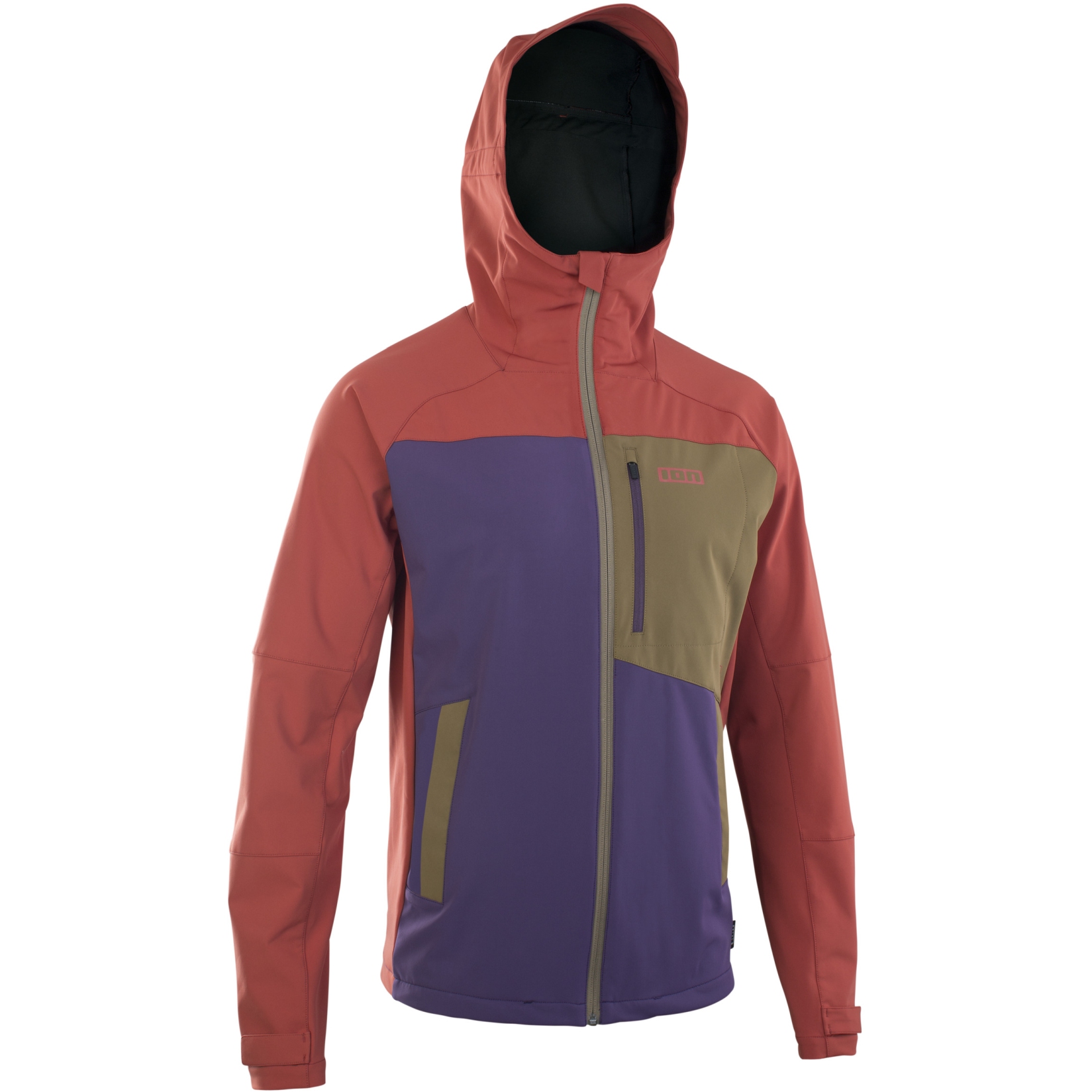 Picture of ION Bike Outerwear 2 Layer Softshell Jacket Shelter - Dark Purple